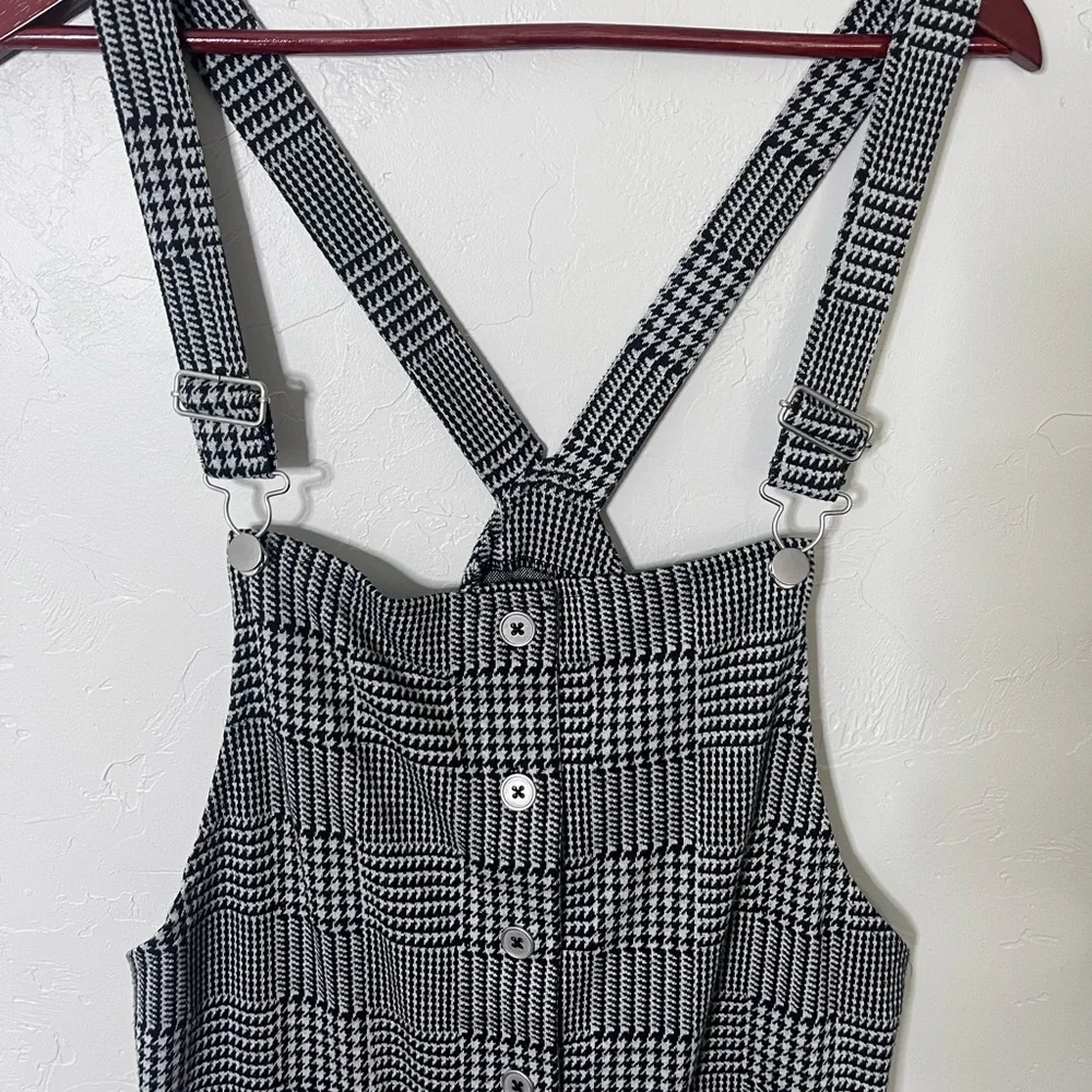 SO Monochrome Houndstooth Suspender Dress Girls XXL‎